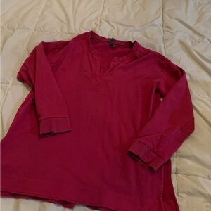 Pilcro Vibrant Red Knit Top